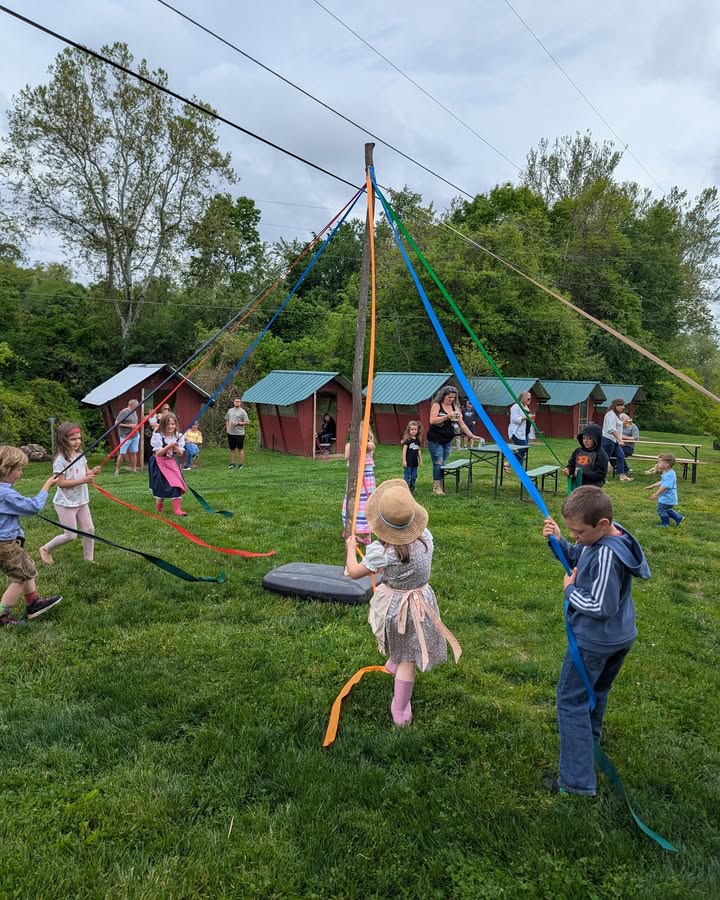 Maifest 2026 was a blast!  The weather held off, and we were able to dance the M