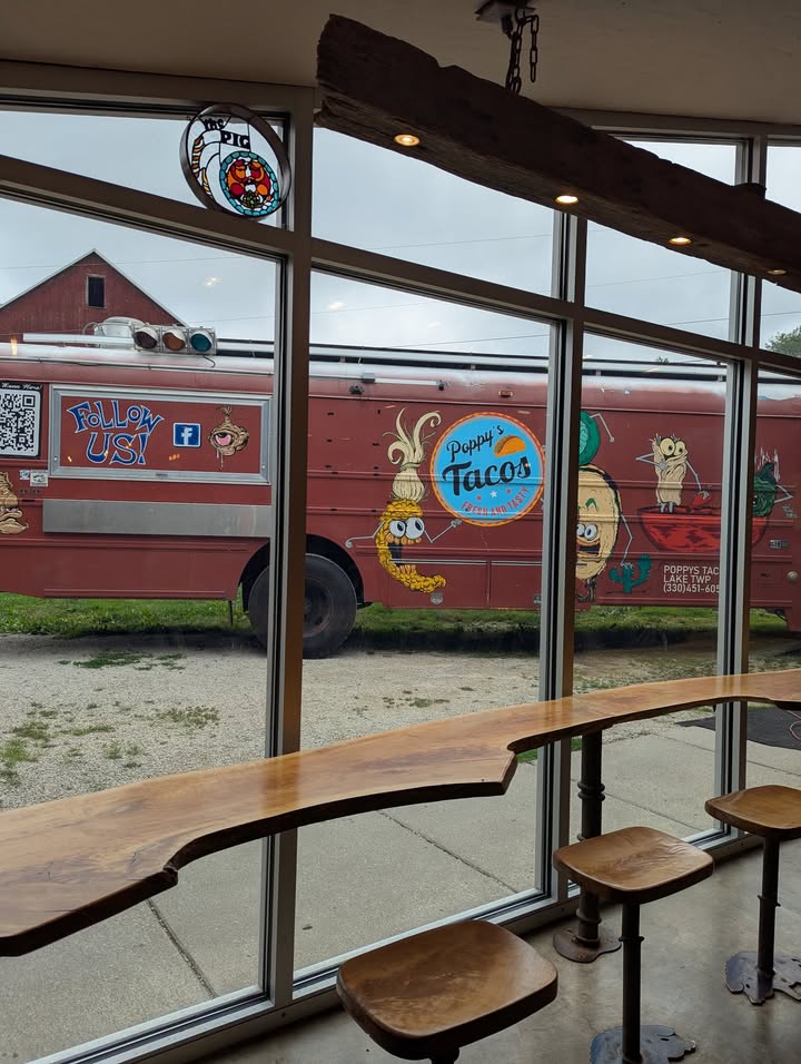 Oooh, fun new truck rolling up to the Wooly Pig today!  #tacofriday #tacosaturda