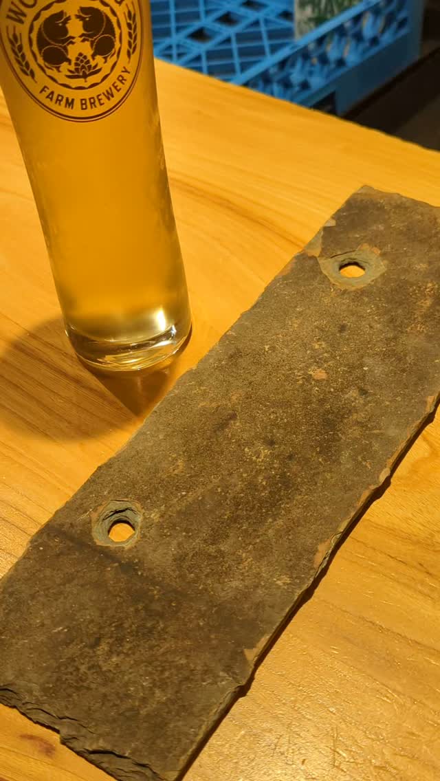 A session lager with lime is the perfect contrast to this hot smoky day--clean, 