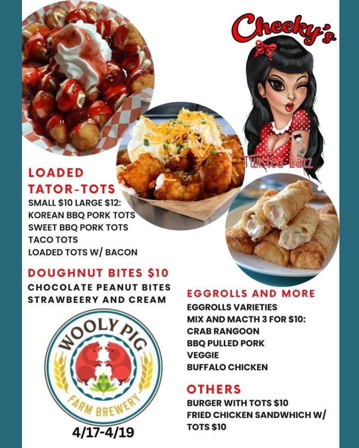 Load up on tots, eggrolls and doughnut bites this weekend with Cheeky's Twisted 