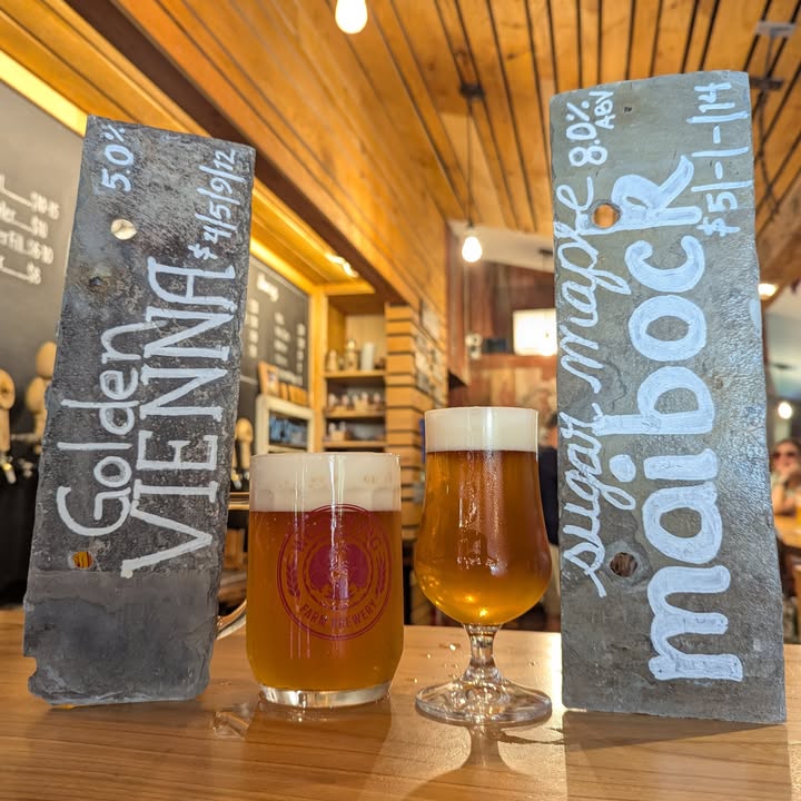 Two new beers:  one old favorite and one brand new favorite!  Today, we're tappi